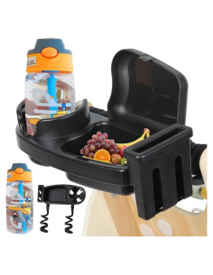 Bandeja de bocadillos y soporte para taza Everyday Essentials