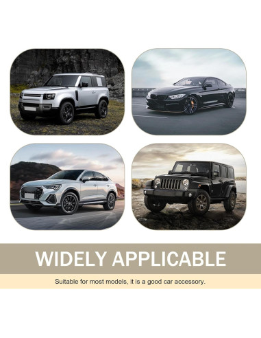 Ganchos para Auto Merdege 2 PCS Rosa Reposacabezas Decorativos