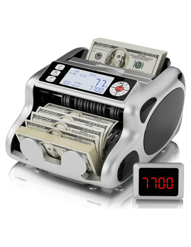 Contadora de Dinero Aocktobar K08 con Detección de Billetes Falsos