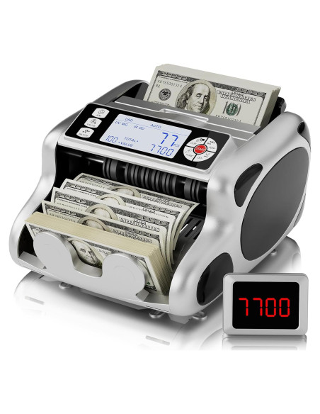 Contadora de Dinero Aocktobar K08 con Detección de Billetes Falsos