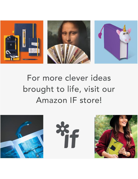 Pestañas Adhesivas IF Bookaroo - 40 Unidades Pastel