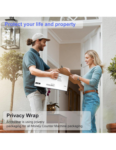 Contadora de Dinero Aocktobar K08 con Detección de Billetes Falsos