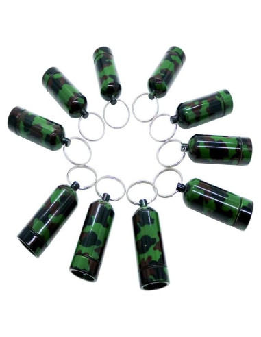 Set de 10 Latas de Aluminio Artkingdome para Pastillas Camuflaje