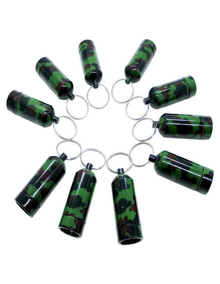 Set de 10 Latas de Aluminio Artkingdome para Pastillas Camuflaje