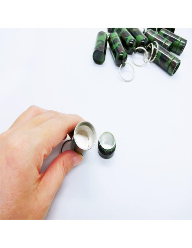 Set de 10 Latas de Aluminio Artkingdome para Pastillas Camuflaje