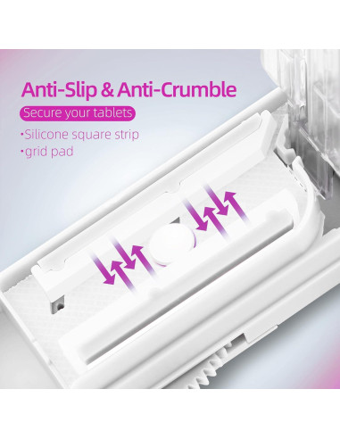 Cortador de Pastillas DUBSTAR Ajustable para Múltiples Tabletas