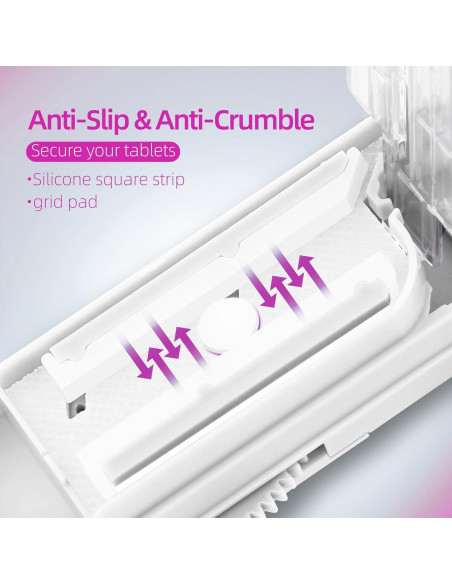 Cortador de Pastillas DUBSTAR Ajustable para Múltiples Tabletas