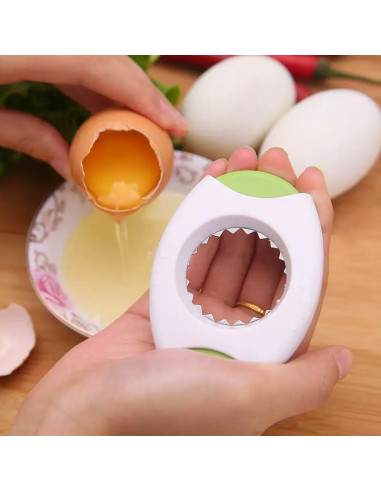 Cortador de Huevos Verde Tangseajiao - Acero Aleado, 1pc