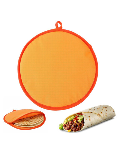 Bolsa Calentadora de Tortillas Lusofie 30.48 cm Naranja