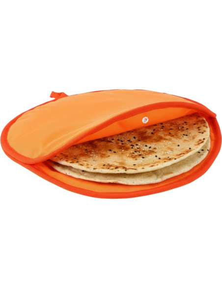 Bolsa Calentadora de Tortillas Lusofie 30.48 cm Naranja