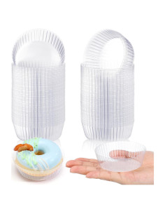 300 Forros Desechables para Cupcake Vesici 6.35 cm Transparentes