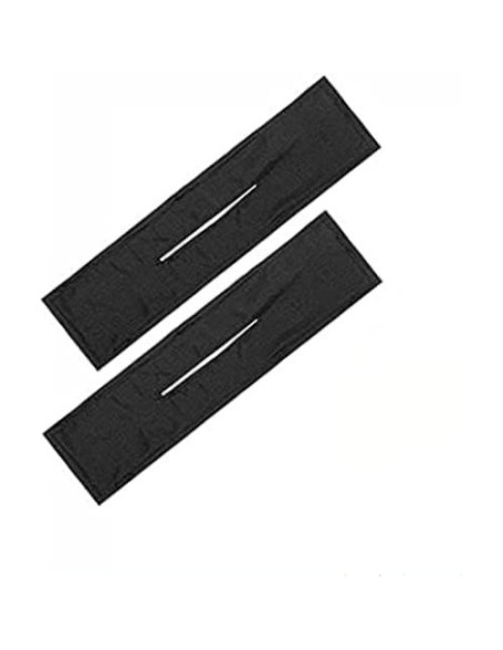 Juego de 2 Clips Mágicos de Tela Negra para Chignon GANPUB