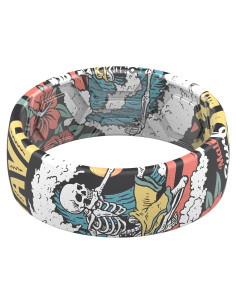 Anillo de Boda de Silicona ThunderFit para Hombres 8mm