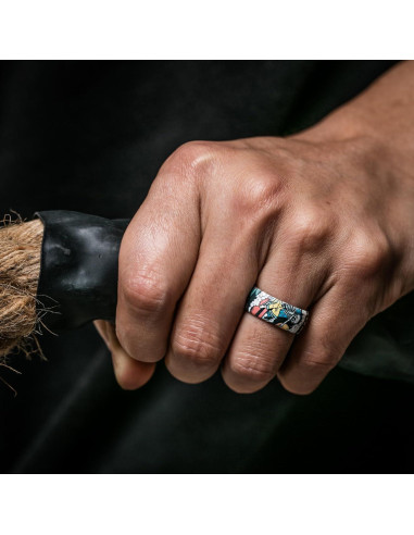 Anillo de Boda de Silicona ThunderFit para Hombres 8mm