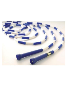 Cuerda de Salto Segmentada U.S. Games 2.44m Azul/Blanco
