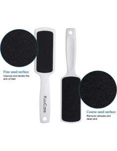 Removedor de Callos KuuCare Doble Cara 4 Piezas 20.5x4.5cm 2