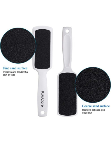 Removedor de Callos KuuCare Doble Cara 4 Piezas 20.5x4.5cm