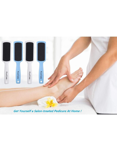 Removedor de Callos KuuCare Doble Cara 4 Piezas 20.5x4.5cm