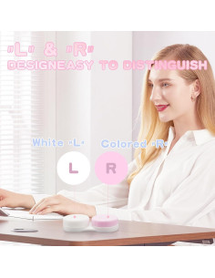 Paquete de 10 cajas para lentes de contacto A-209, 5 colores 2