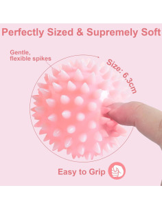 Bola de Masaje Suave LUKYPORT 6.35cm para Alivio de Pies 2