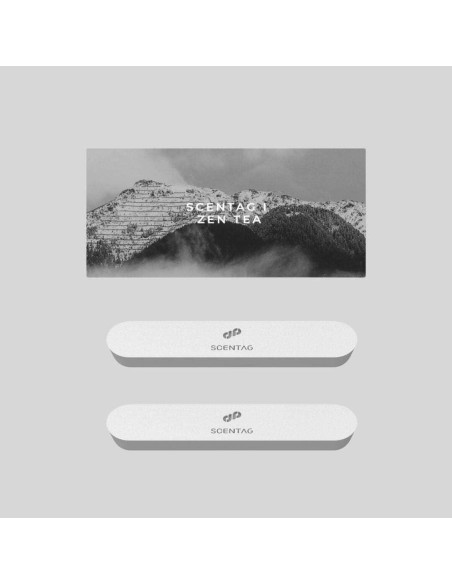 Ambientador de coche Scent Tag con cerámica y clip ventilación