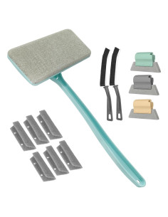 Kit de limpieza de pantallas de ventana VTOPVMAX con cepillos