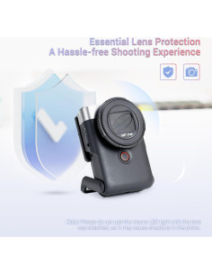 Cubierta de lente JJC para Canon PowerShot V10, a prueba de polvo y rayones 2
