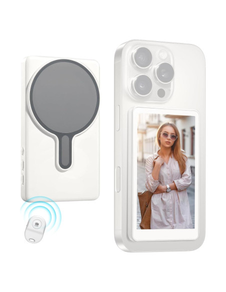 Monitor de Vlog Selfie Inalámbrico AFFLAT 4.02" HD