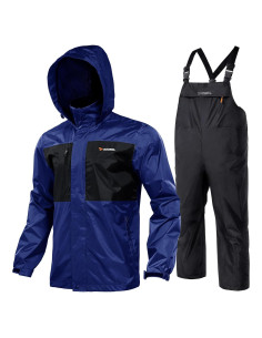 Conjunto Chaqueta Impermeable y Overoles Rodeel para Hombre