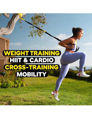 Entrenador de Suspensión TRX PRO3 - Equipo de Gimnasio en Casa