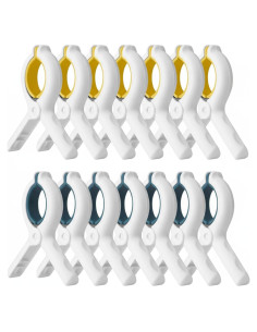 Pinzas de Toalla de Playa Extra Grande 12 Pack xiaxi