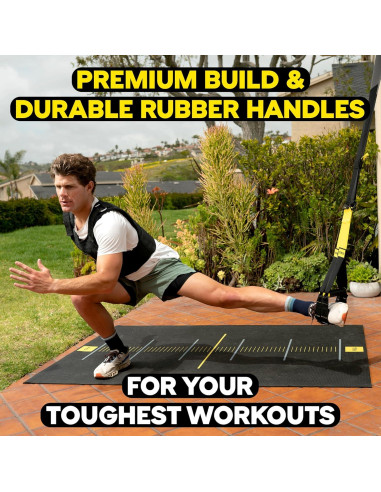 Entrenador de Suspensión TRX PRO3 - Equipo de Gimnasio en Casa