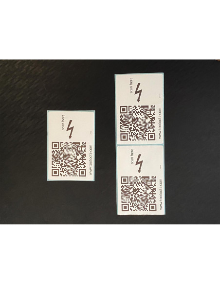 Etiquetas QR inteligentes tootoote 50 PCS para organización