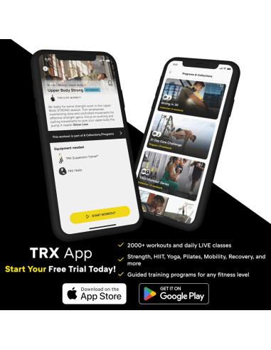 Entrenador de Suspensión TRX PRO3 - Equipo de Gimnasio en Casa