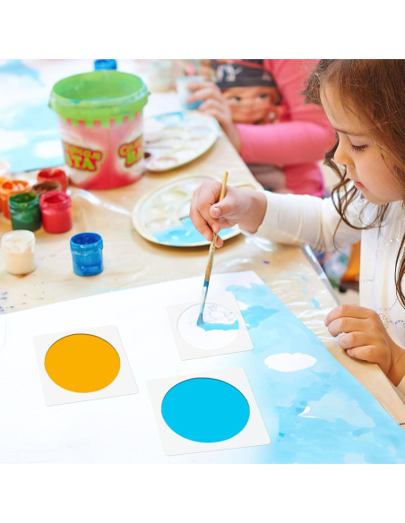 Plantilla de Círculo Grande 8 Piezas HVSWLY para Pintura