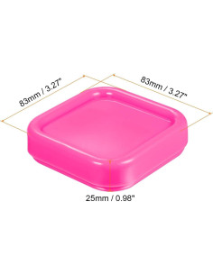 3 Almohadillas Magnéticas Cuadradas WaigN para Coser 2