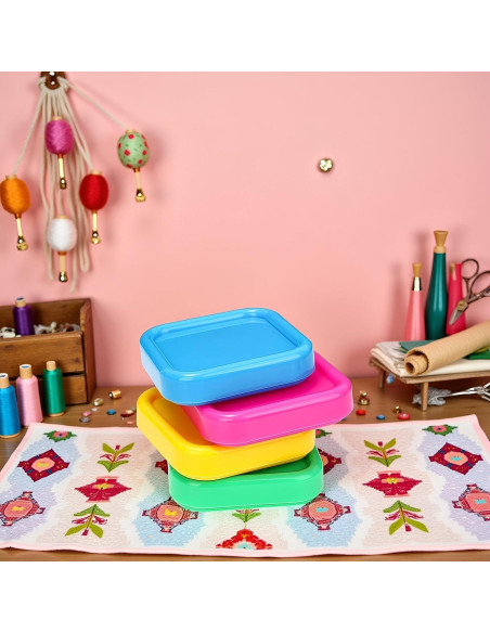 3 Almohadillas Magnéticas Cuadradas WaigN para Coser