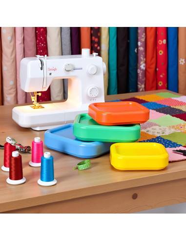 3 Almohadillas Magnéticas Cuadradas WaigN para Coser