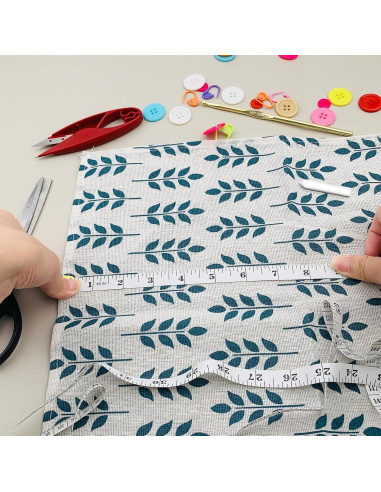 GDMINLO 2 Cintas Métricas Suaves 152.4 cm Doble Escala