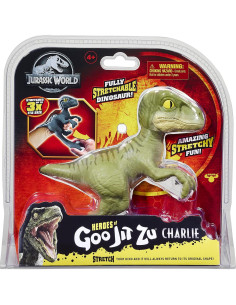 Héroes de Goo Jit Zu Charlie - Dinosaurio Estirable 17.3cm 2