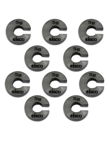 Masa de Repuesto 5g Eisco Labs Acero Inoxidable Ranurada