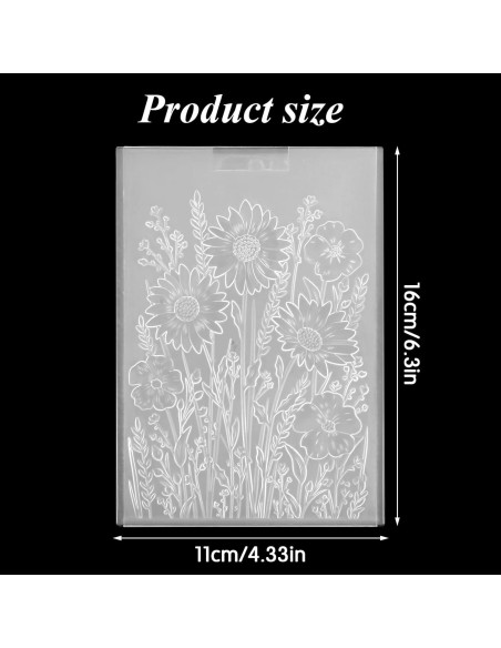 Carpeta de Relieve 3D Classicseali Girasol 11x16 cm