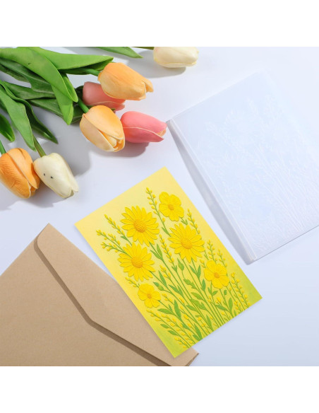 Carpeta de Relieve 3D Classicseali Girasol 11x16 cm