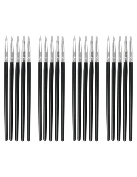 20 Piezas Herramientas de Modelado de Silicona Asamuyu