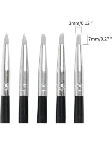 20 Piezas Herramientas de Modelado de Silicona Asamuyu