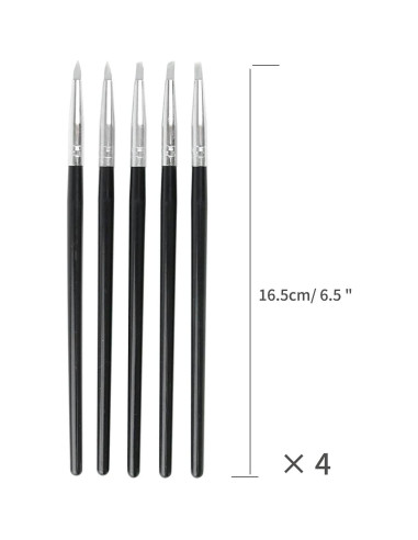 20 Piezas Herramientas de Modelado de Silicona Asamuyu