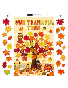 Kit de Manualidades de Otoño Tiamon - 70 Piezas Fieltro DIY