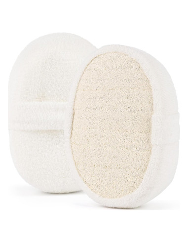 Esponja Natural de Lufa Exfoliante Ohlove - 2 Pcs para Baño