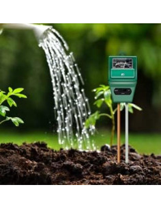 Medidor de pH del Suelo 3 en 1 Genérico - Humedad, Luz y pH 2