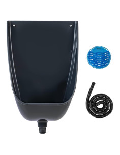 Orinal de Plástico Dükvori para Hombres Gris - Ahorro de Agua